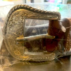 NWT Brown Equine Western Style Women’s Belt
